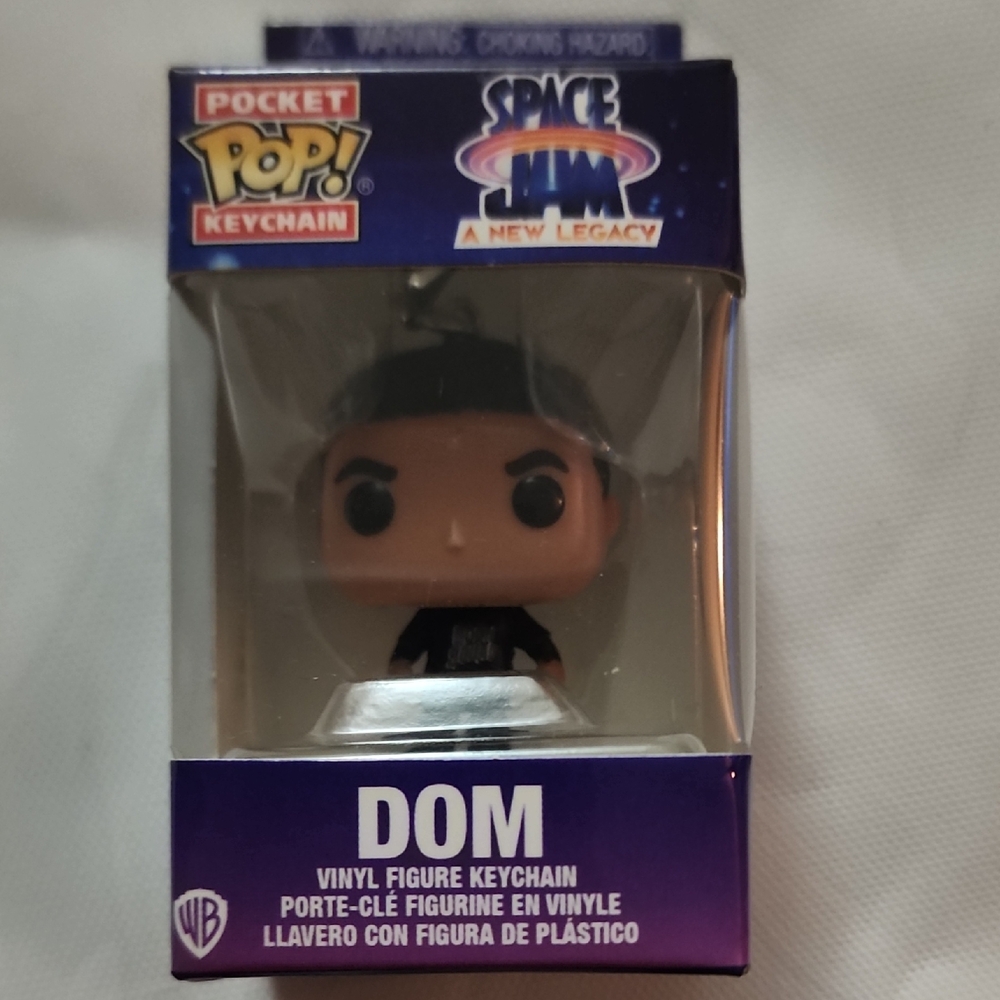 🎄Funko Pop! Keychain of Dom from the movie Space Jam: A New Legacy NWT
